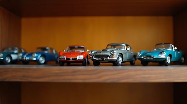 Collection voitures miniatures 1/43 : l'art minutieux des modèles réduits